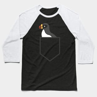 Puffin In My Pocket Baseball T-Shirt